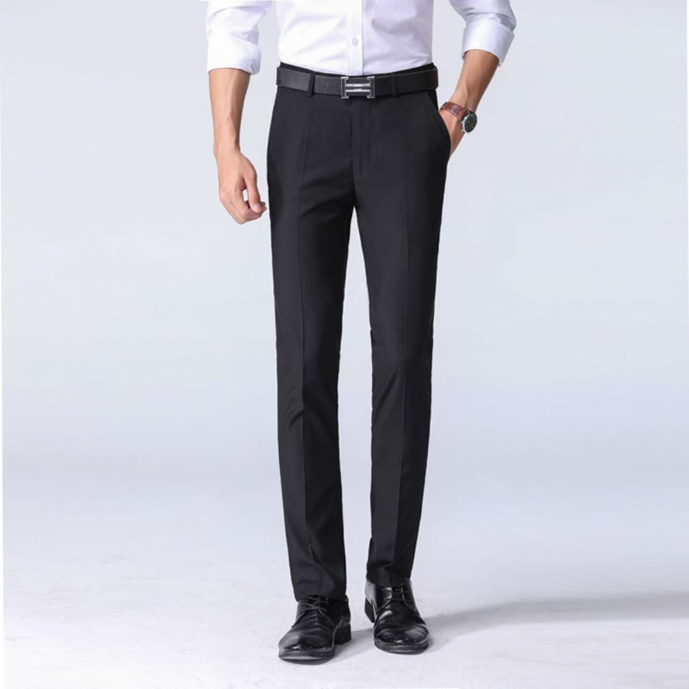 Pantalons Printemps Et D'automne Costume Slim Pour Hommes Jeunesse Décontractés