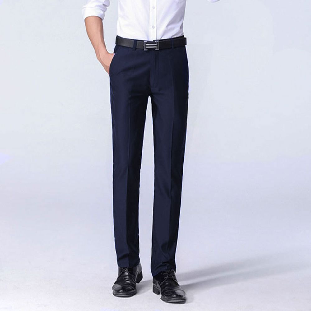 Pantalons Printemps Et D'automne Costume Slim Pour Hommes Jeunesse Décontractés