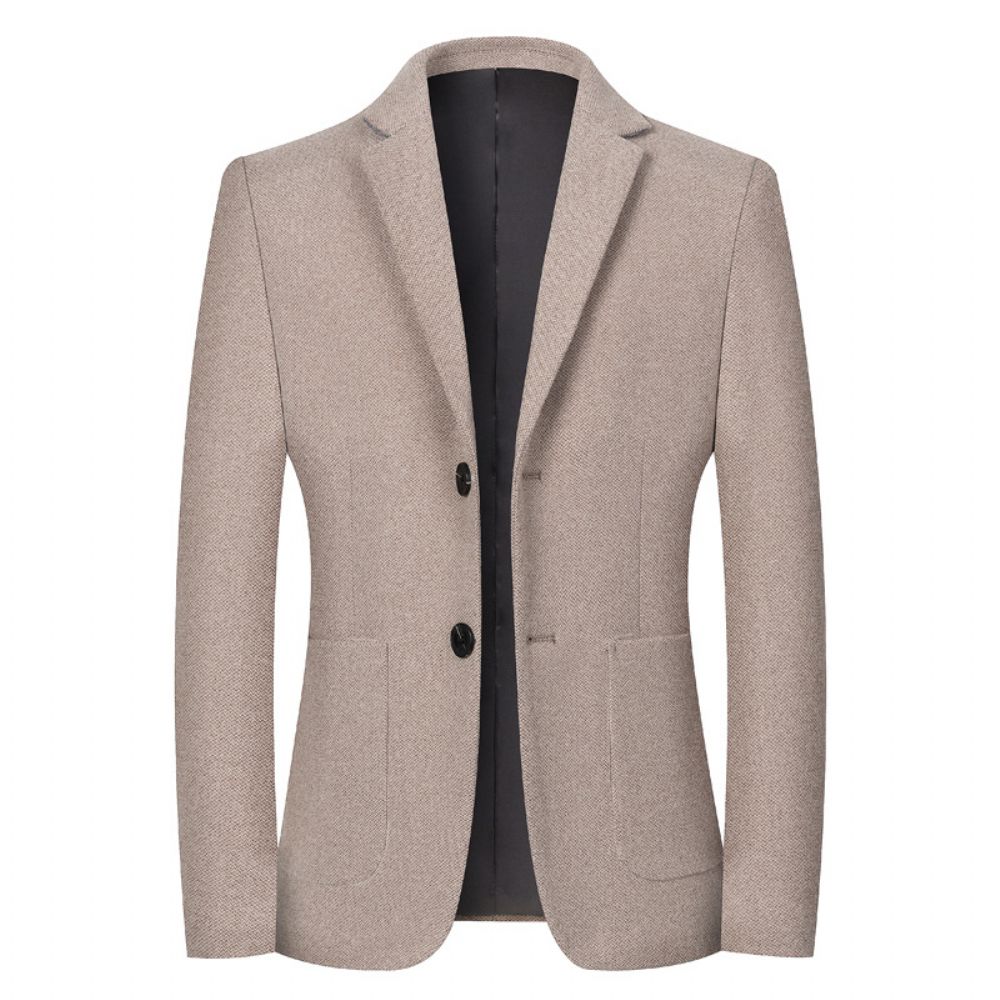 2024 Printemps Nouvelle Laine Costume Hommes Mince