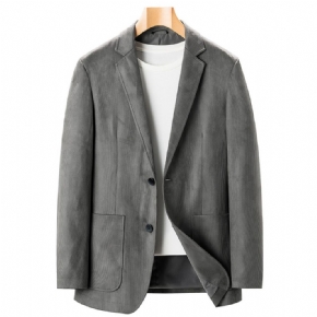 Casual Petit Costume Hommes Veste Printemps Et Automne Affaires Mince Haut Gamme Velours