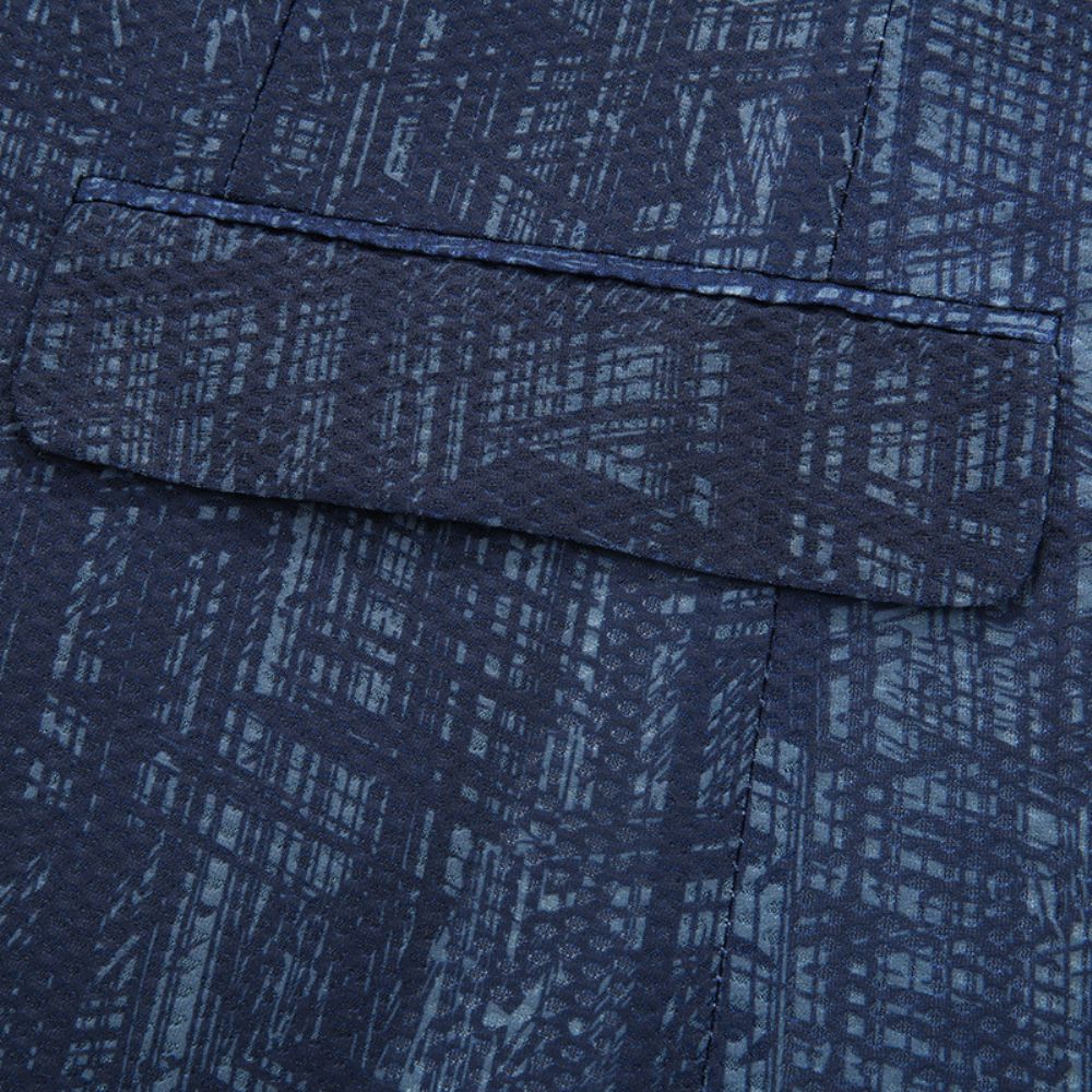 Costume D'été Tendance Pour Hommes Slim Business Casual Léger Respirant Petite Veste