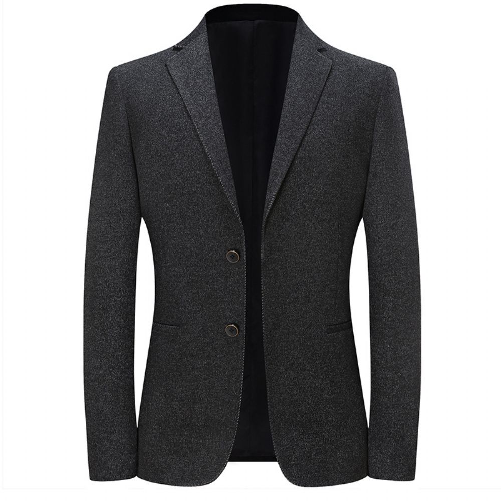 Tenue D'automne Et D'hiver Pour Hommes Costume Décontracté Sans Repassage D'affaires Style Britannique