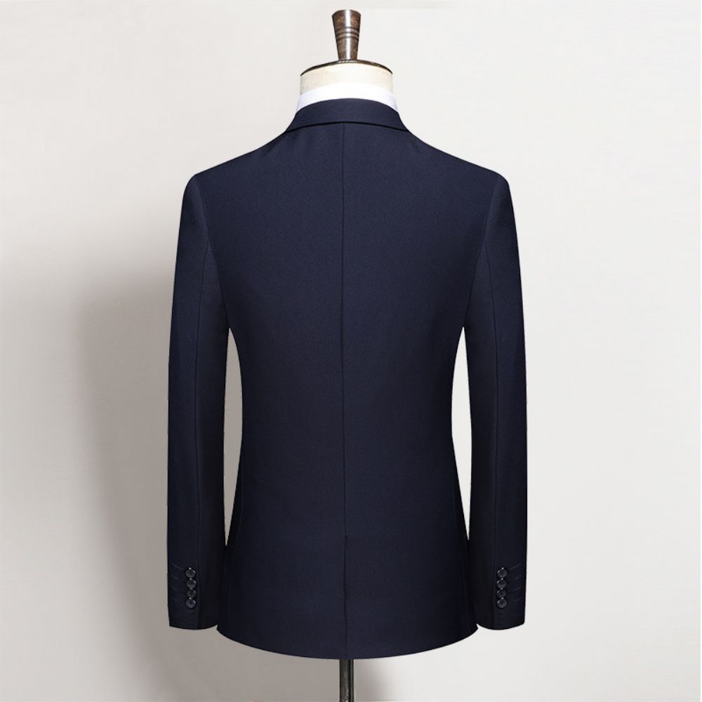Costume À Deux Boutons D'affaires Pour Hommes Formel Mariage Professionnel