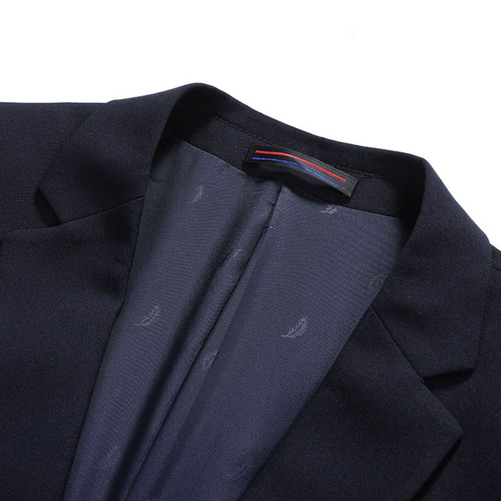 Costume À Deux Boutons D'affaires Pour Hommes Formel Mariage Professionnel