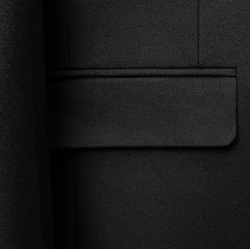 Nouveaux Hommes Costume D'affaires Trois Pièces Marié Mariage Garçons D'honneur Robe Col Blanc Gentleman Grande Taille Vêtements Pour